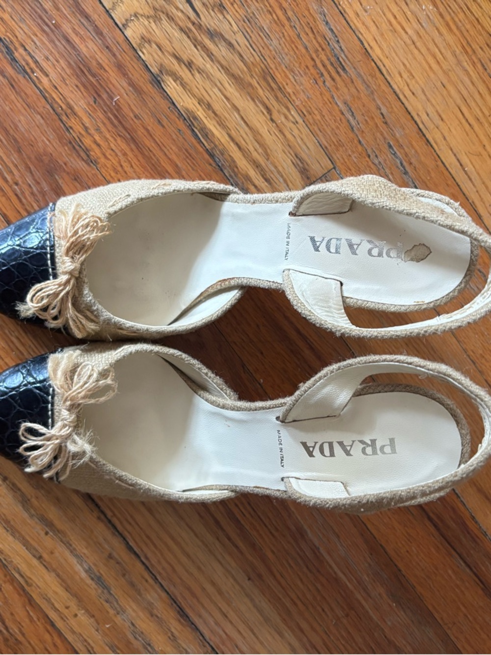 Prada Slingback Heels